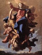 Nicolas Poussin The Assumption of the Virgin oil painting